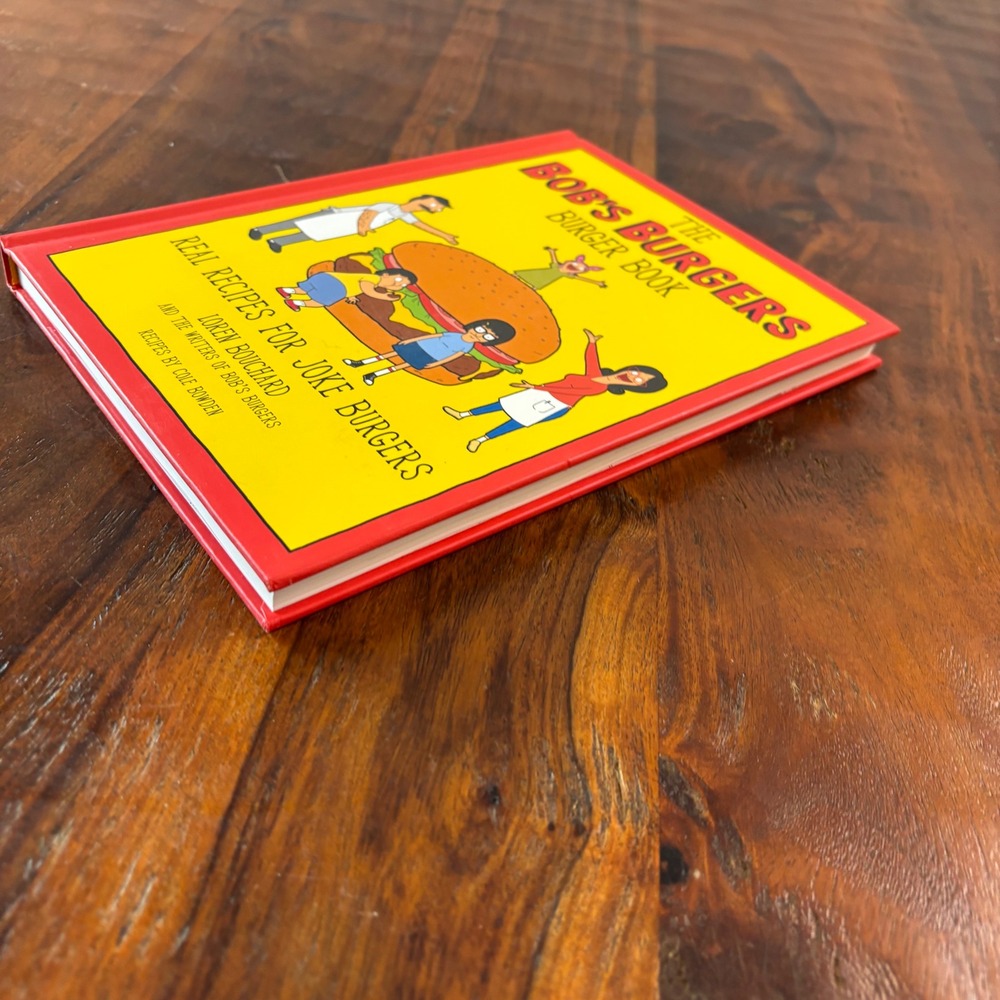 The Bobs Burgers Burger Book Real Recipes for Joke Burgers Hardcover - Picture 8 of 8